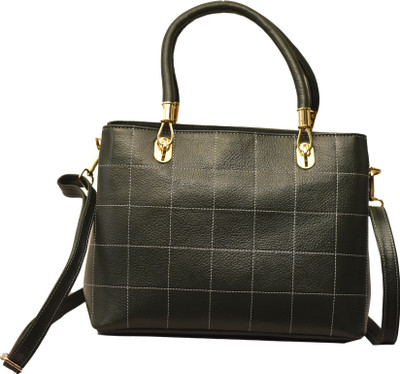 ManatLeather Green Sling Bag ML-110-Brown
