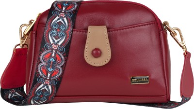 Bellissa Maroon Sling Bag Sling Bag