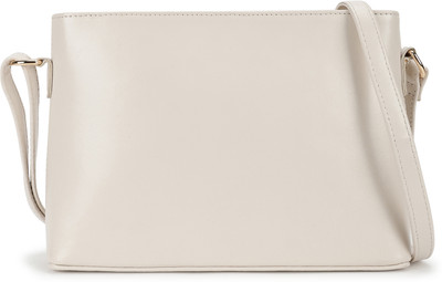Fastrack White Sling Bag Solid