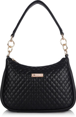 Golden Star Black Sling Bag Pop colour Sling bag