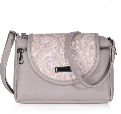 BAGIN ENTERPRISE Grey Sling Bag Stylish Printed Sling Bag Trendy Shoulder Purse for Everyday Use