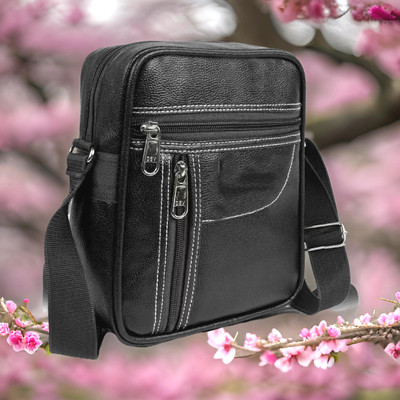 JairaJ Black Sling Bag Men Sling Bag extra large