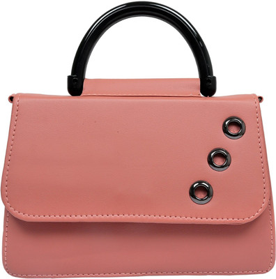 HASHFLOW Pink Hand-held Bag Women Handheld Purse Bag for Young Ladies and Girls