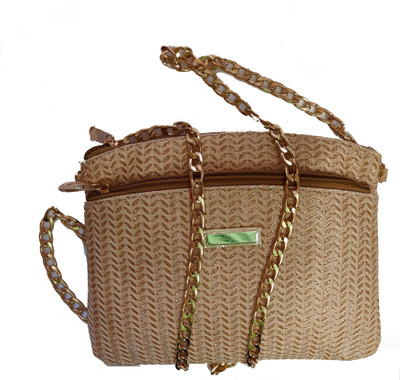 Kiki Gold, Green Sling Bag SLING BAG