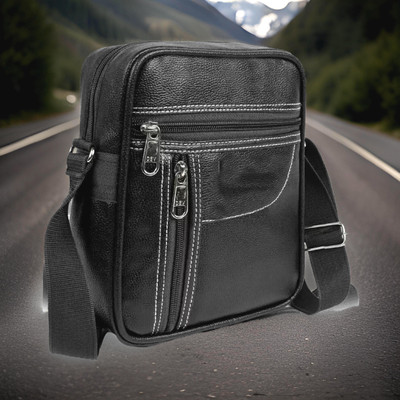 JairaJ Black Sling Bag Men Sling Bag extra large
