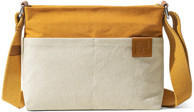 DailyObjects Clear Sling Bag Natural White - Mustard Sunday Crossbody