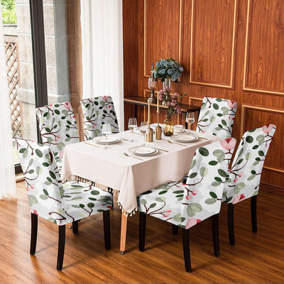 Rabhnoor Polycotton 1 Seater Chair Floral Cover(Pack of 6 Multicolor)