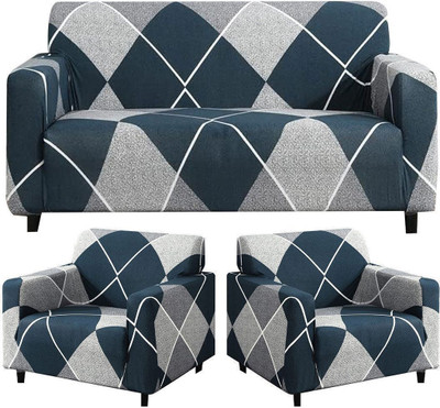 furshine Polyester 3+1+1 Seater Sofa Abstract Cover Offers & Cashback