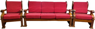 ElegantImitation Polycotton Polka Sofa Cover(Red Pack of 10)