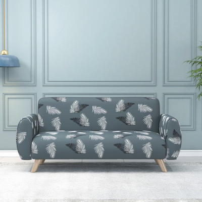 Flipkart SmartBuy Polyester 3 Seater Sofa Geometric Cover(Pack of 1 Grey)