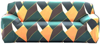 Flipkart SmartBuy Polyester Floral 3 Seater Sofa Cover(Multicolor Pack of 1)