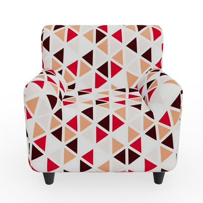 B BESTILO Polyester 1 Seater Sofa Plain Cover(Pack of 1 Multicolor)