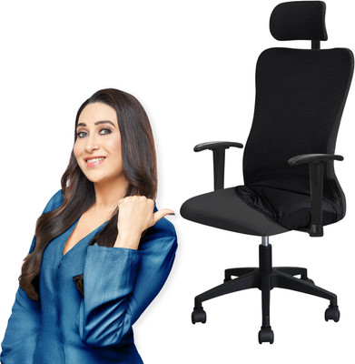 HOKiPO Jacquard 1 Seater Chair Plain Cover(Pack of 1 Black)