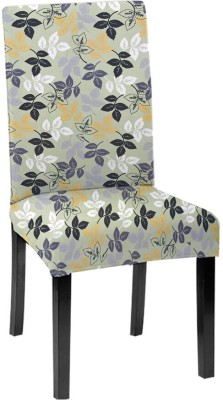 LAZI Polycotton Floral Chair Cover(Green Pack of 1)