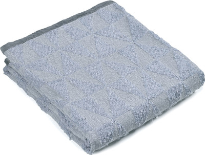 Saral Home Polyester Geometric 2 Seater Sofa Cover(GREY Pack of 1)