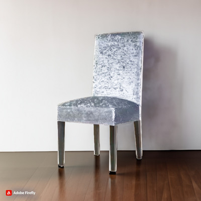 QUIRKYHUB Polycotton Plain 1 Seater Chair Cover(Grey Pack of 6)