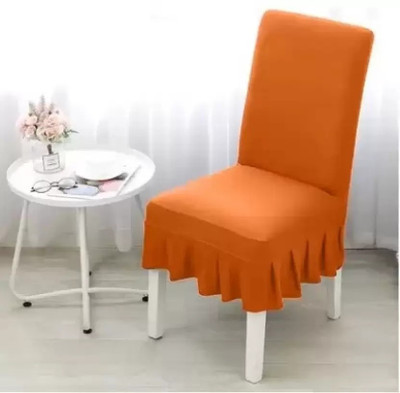 SHOPPYBUCKET Polyester Plain 1 Seater Chair Cover(MAROON Pack of 6)