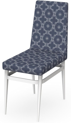 MY ARMOR Polyester Geometric 1 Seater Chair Cover(Ethnic Pattern Pack of 1)