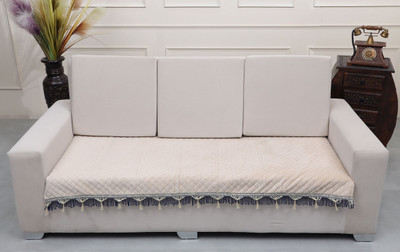 AAZEEM Velvet 3+2+2 Seater Sofa Plain Cover(Pack of 2 Slipcovers _1)
