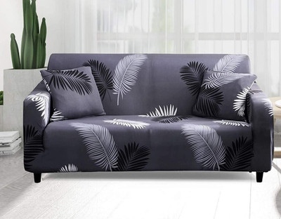 NAYISHI Polycotton 3 Seater Sofa Floral Cover(Pack of 1 Clear)