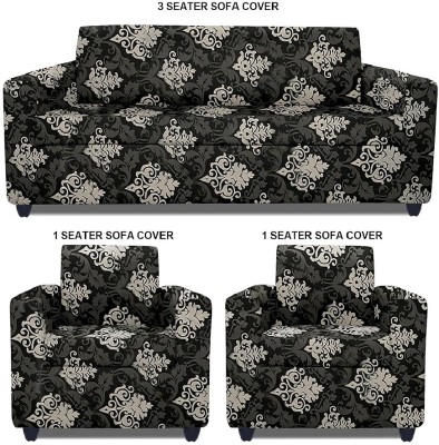 Laying Style Polyester 3+1+1 Seater Sofa Floral Cover(Pack of 3 Universal Five Seater Sofa Cover(Three Seater+one seater+one seater)-Multi) Laying Style Polyester 3+1+1 Seater Sofa Floral Cover(Pack of 3 Universal Five Seater Sofa Cover(Three Seater+one seater+one seater)-Multi)