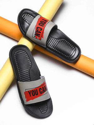 Shoe Mate Men Slides(Grey , 7)