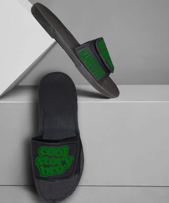 Kzaara Men Slides(Green , 8)