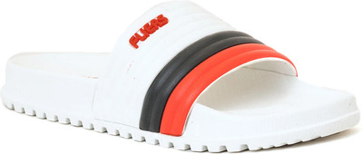 Khadim's Men Lightweight Comfort Extra Soft Trendy Premium Stylish Slides(White , 6)