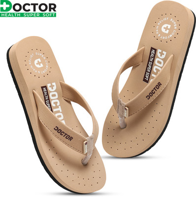 Doctor Health Super Soft Women Newly launch Premium Diabetic Ortho Comfortable Lightweight Pregnancy Antiskid Slippers(Beige , 4)