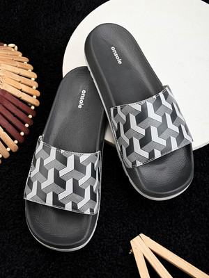 Onsole Men Slides(Grey , 9)
