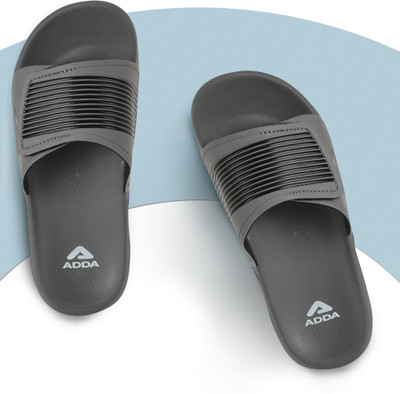 Adda Men Slides(Grey , 7)