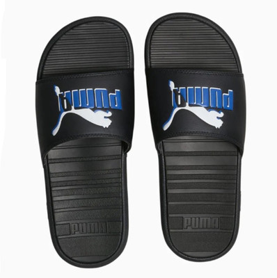 PUMA Men Cool Cat Leap Slides(Black , 11)