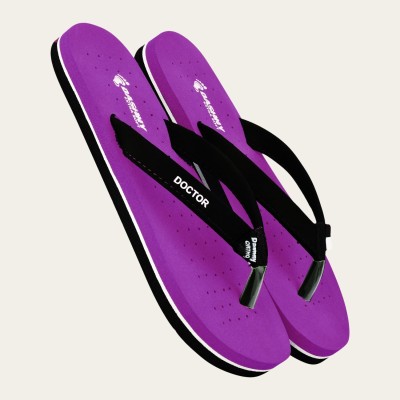 DASHNY Women Slippers(Purple , 6)