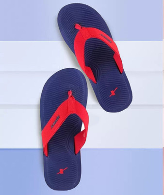 Sparx Men Flip Flops(Blue , 7)
