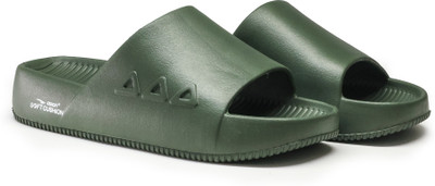 asian Men Slides(Olive , 8)