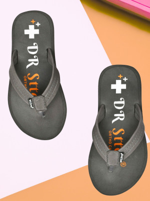 DR STTEP Men Slippers(Grey , 9)
