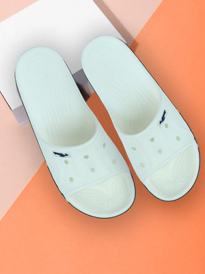 LANCER Men Slides(White , 9)