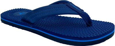 TREKIVA Men Premium Slippers Trendy Comfortable Flexible & Durable, Anti-Skid| TFG-1005 Slippers(Navy, Blue , 7)