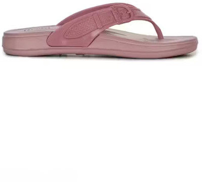 Skyultra Women Flip Flops(Pink , 5)