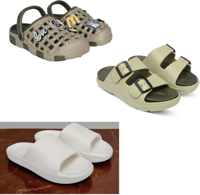 Acorn Men Slides(Multicolor , 10)