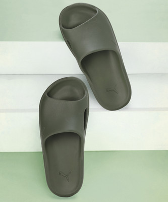 PUMA Men Shibui Cat Slides(Green , 7)