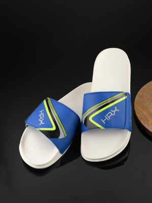 HRX by Hrithik Roshan Men Slides(Blue , 6)