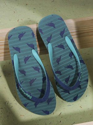 Chupps Men Kabootar Green Women's Comfortable Slides & Flip Flop Flip Flops(Multicolor , 7)
