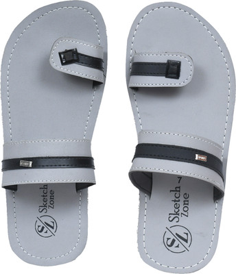 Sketch Zone Men Slippers(Grey , 7)