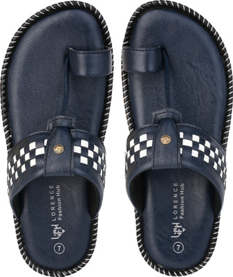 house of common Men Slippers(Blue , 9)