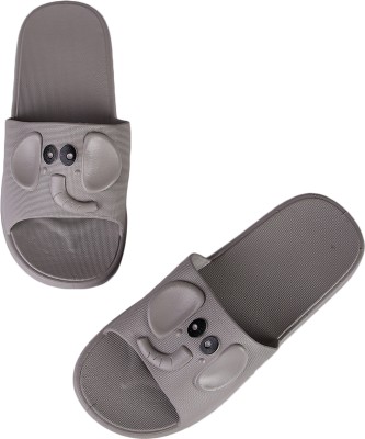 Brauch Women Slides(Grey , 4)