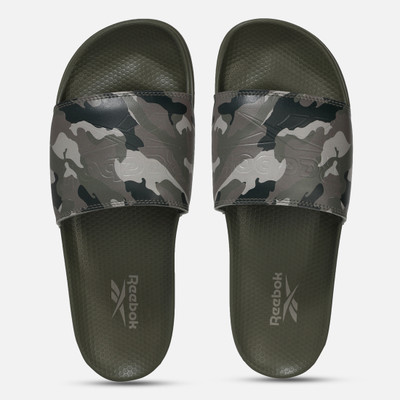 REEBOK Men Slides(Green , 9)