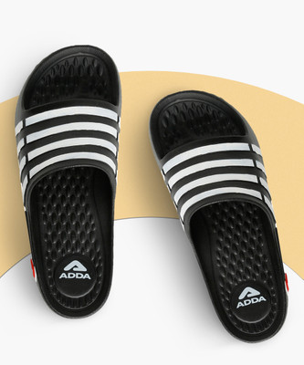Adda Men Slides(Black , 10)