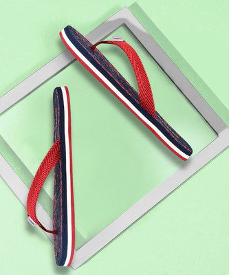 CAMPUS Women Flip Flops(Red , 6)
