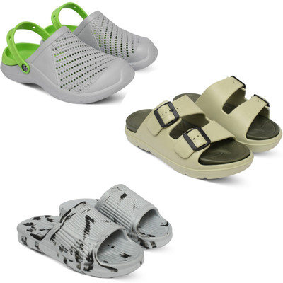 Acorn Men Slides(Multicolor , 9)